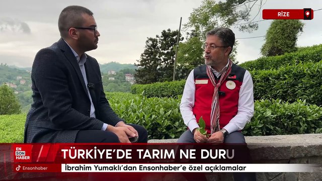 İbrahim Yumaklı: Türkiye, tarımda Avrupa'da birinci sırada