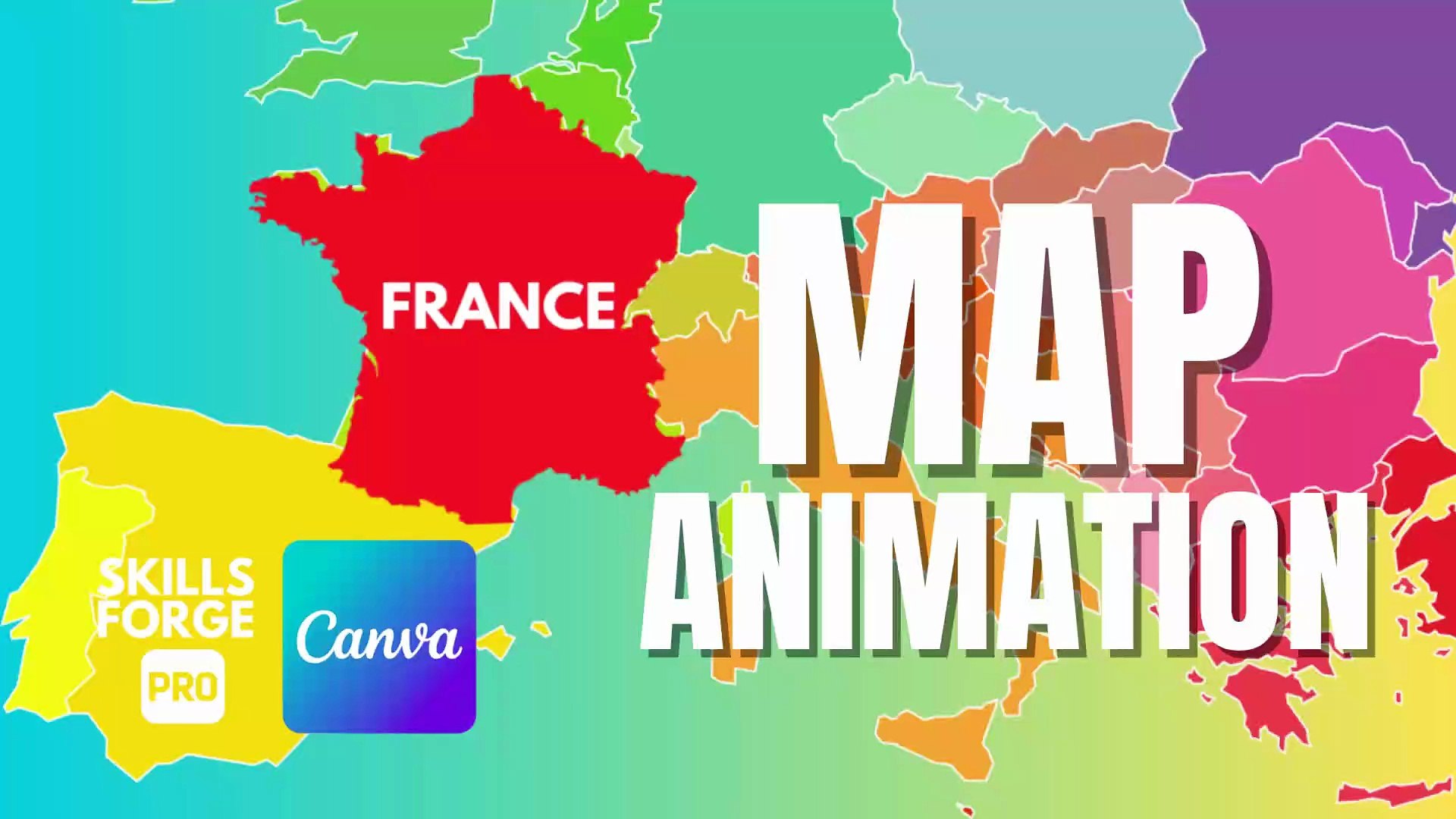 How to Create a Stunning Map Animation in Canva in Just 4 Minutes!