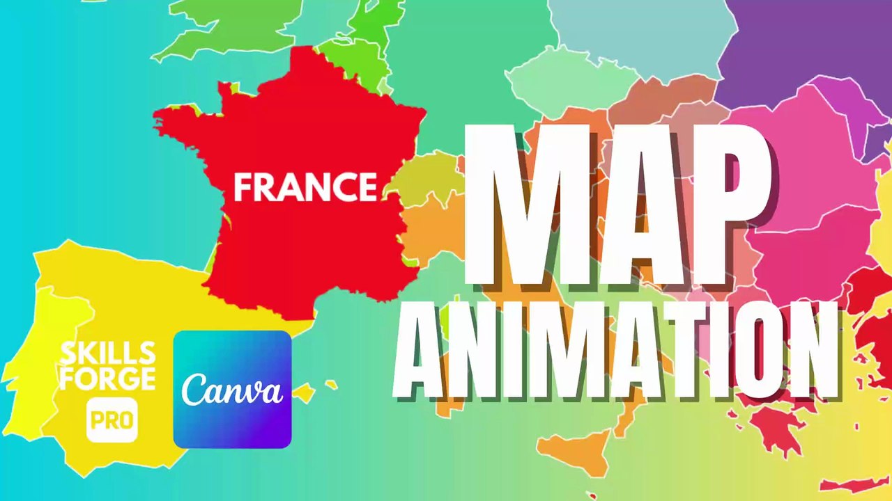 How to Create a Stunning Map Animation in Canva in Just 4 Minutes ...