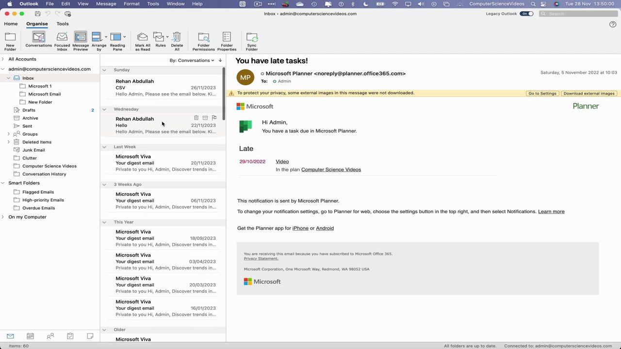 How to LOCATE the Focused Inbox on Microsoft Outlook Using a Mac Computer - Basic Tutorial | New