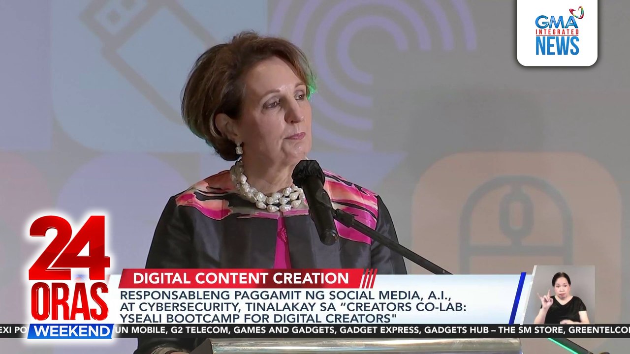 Responsableng paggamit ng social media, A.I., at cybersecurity, tinalakay sa “Creators Co-Lab-YSEALI Bootcamp for Digital Creators" | 24 Oras Weekend