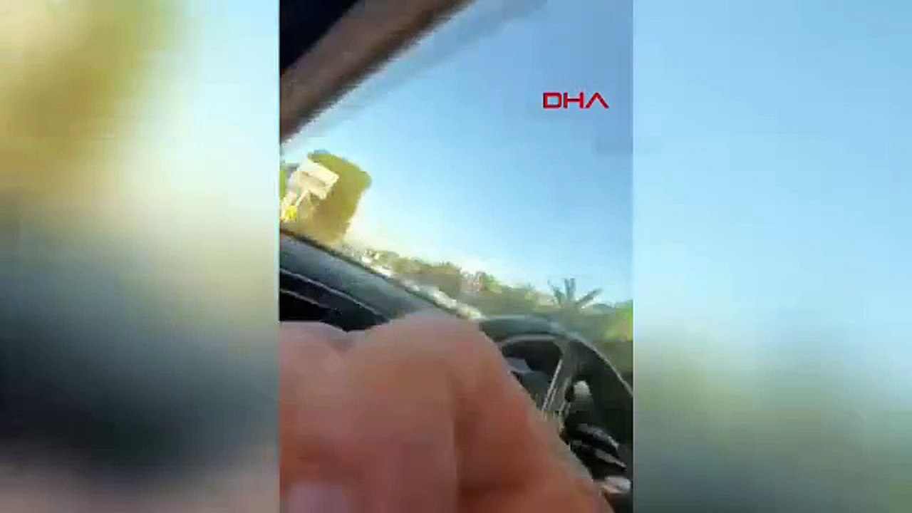 Trafikte tartıştığı kadın sürücüye çocuklarının yanında saldırdı