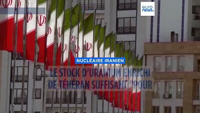 L'Iran détient un stock d'uranium enrichi suffisant pour plusieurs bombes atomiques, selon l'AIEA