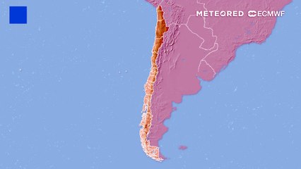 Nublados alcanzarán Santiago este próximo lunes