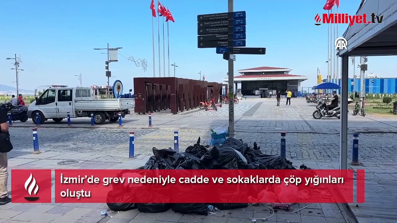 İzmir'de 23 bin işçi 4 gündür grevde! Cadde ve...