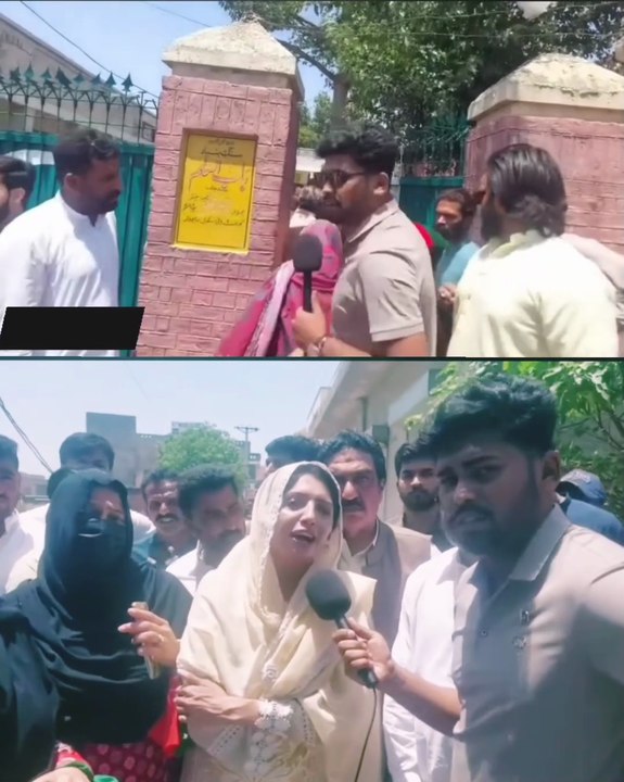 سمبڑیال میں الیکشن چوری کی واردات ۔گلو بٹ پہنچ گئے ۔