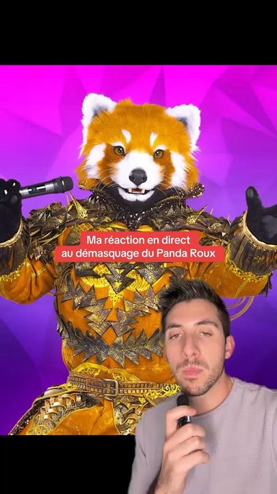 Ma réaction en direct au démasquage du Panda Roux - Vidéo Dailymotion