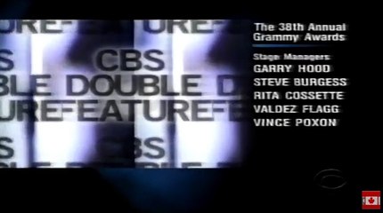 The 38th Annual Grammy Awards CBS Split Screen Credits