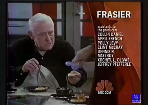 Frasier (Partial), Watching Ellie NBC Split Screen Credits