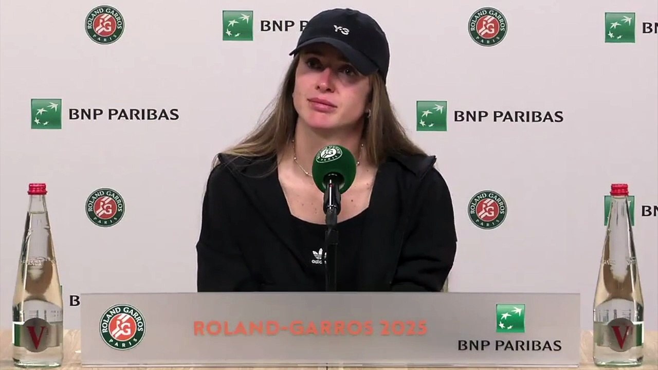 Roland-Garros 2025 - Elina Svitolina : "J'essaie d'engranger des victoires, pour hisser haut le drapeau de l'Ukraine"