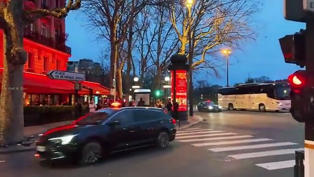 Paris, France🇫🇷 - Paris Evening Walk 2024 - 4K HDR walking tour | Paris 4K | A Walk In Paris