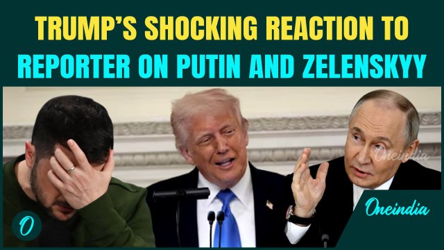 Trump Calls Zelensky “Very Stubborn”, Avoids Calling Russian President Good Or Bad Amid War