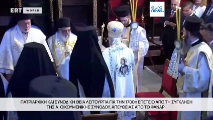 Patriarch of Constantinople marks 1,700 years since Christianity's first ecumenical council