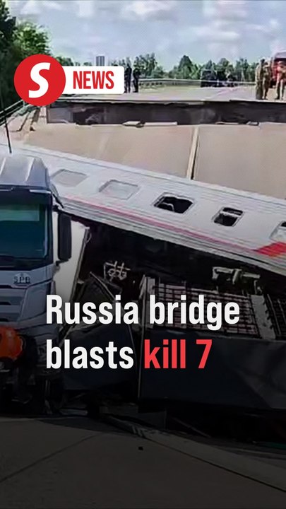 Seven killed by bridge blasts in Russian region...