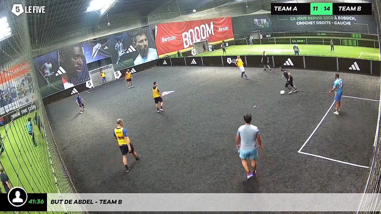 But de Abdel - Team B