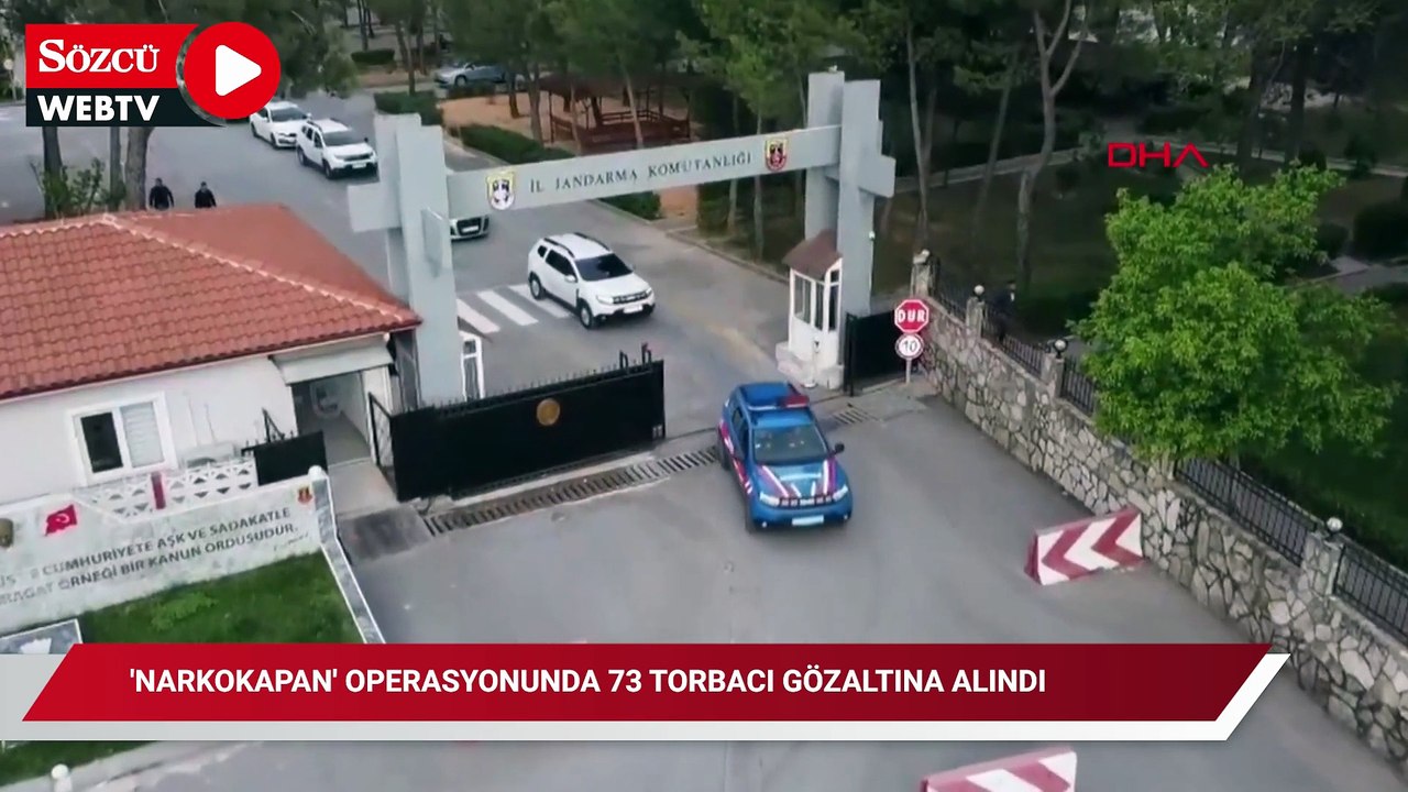 Muğla'da düzenlenen 'Narkokapan' operasyonunda 73 torbacı gözaltına alındı