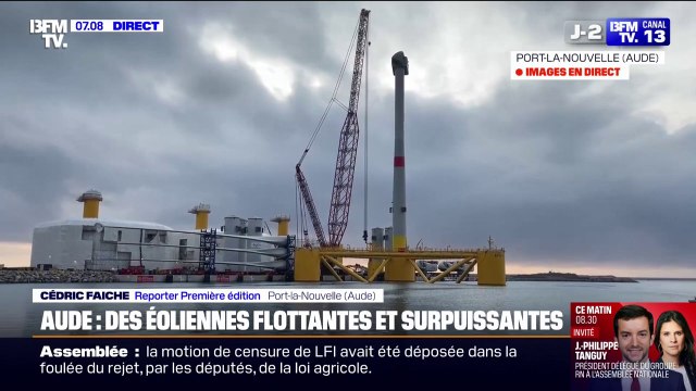 Port-la-Nouvelle dévoile ses nouvelles éoliennes flottantes, ce seront les plus puissantes du monde
