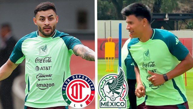 Campeones de Toluca a la concentración de la Selección Mexicana rumbo a la Copa Oro