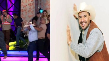 Luchador agrede al comediante &#039;El Norteño&#039; en pleno programa
