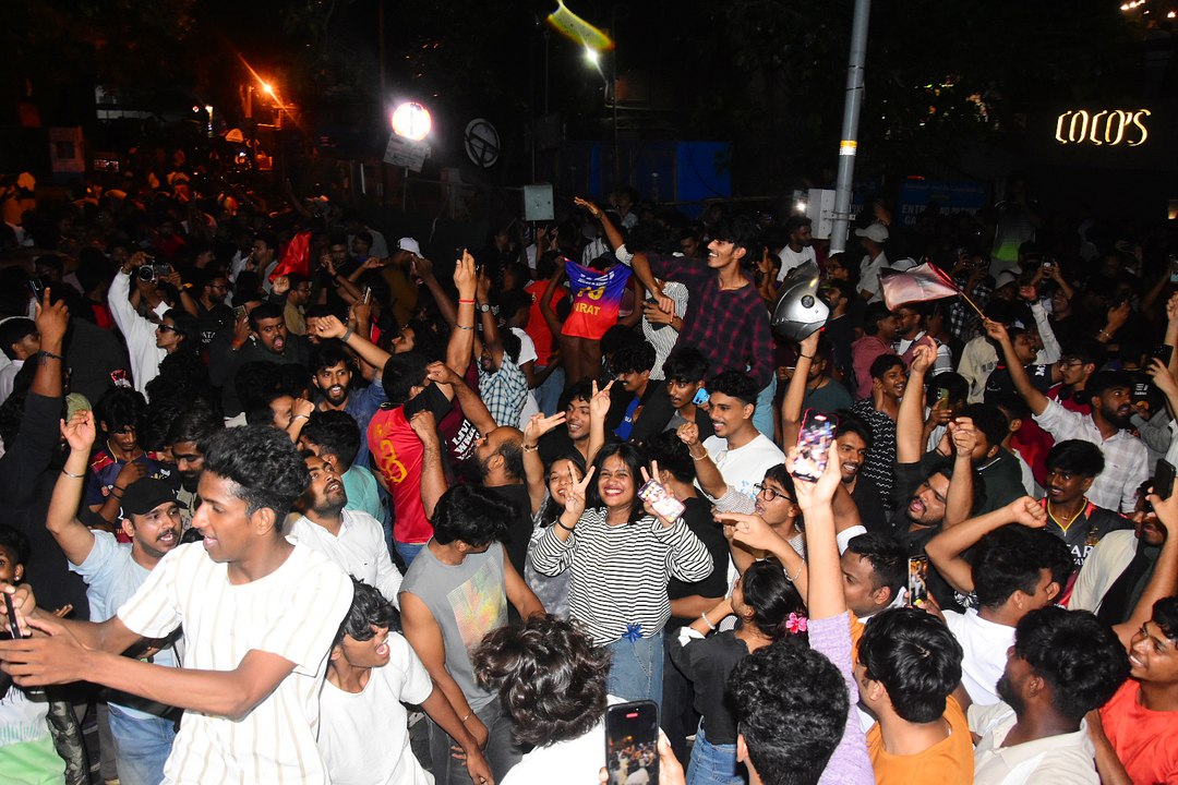 Fans celebrate as RCB wins IPL, ends 18-year wait