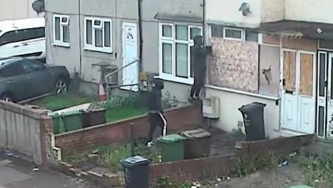 Teenagers flee after throwing fireworks into pensioner’s house starting deadly blaze