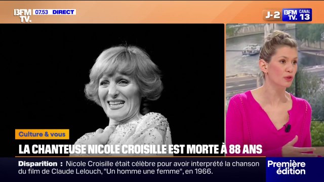 Danseuse, comédienne, chanteuse... l'artiste aux mille vies Nicole Croisille est décédée ce mercredi
