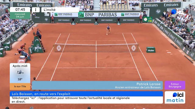 C'est une vraie pépite : Patrick Larose ému face au parcours de Loïs Boisson, son ex-protégée à l'ASPTT Dijon