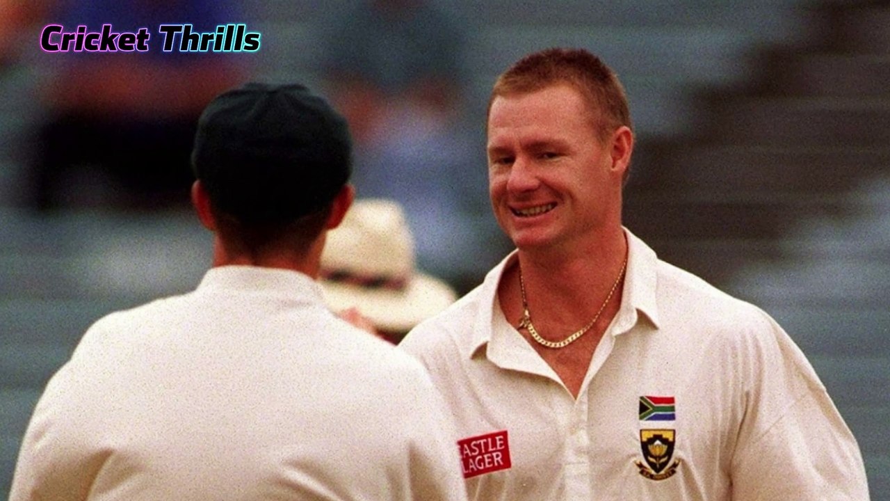 Lance Klusener 58 off 54 Balls 73 Mins 9 Fours 1 Six vs Pakistan 2nd Test, Sheikhupura, October 17 - 21, 1997