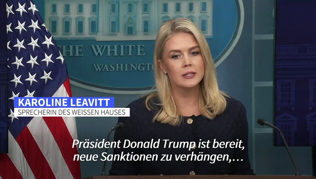 Trump 'bereit' für neue Sanktionen gegen Russland