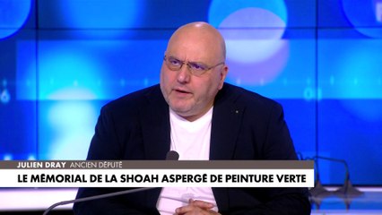 Mémorial de la Shoah visé par des jets de peinture : Julien Dray regrette la non-venue du Président