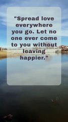 "Make Someone Smile Today | Inspiring Quote on Spreading Love" #motivation #quotes #love
