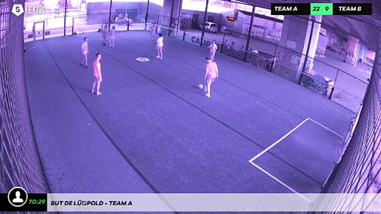 But de Léopold - Team A
