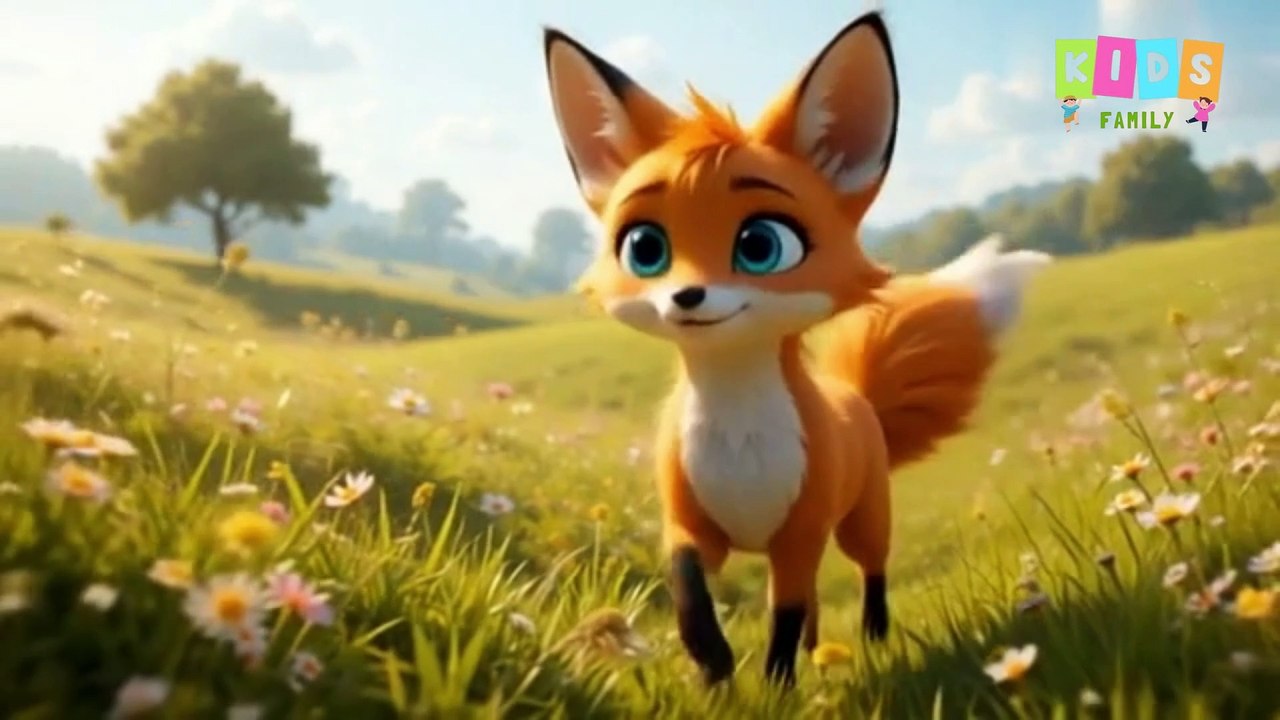 Story "The Fox and the Grapes" | Animated Moral Story for Kids #fox #grapes #cartoon #animation