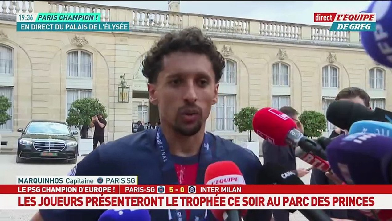 Marquinhos : « On va inspirer toute une génération de futurs champions » - Foot - Ligue des champions - PSG