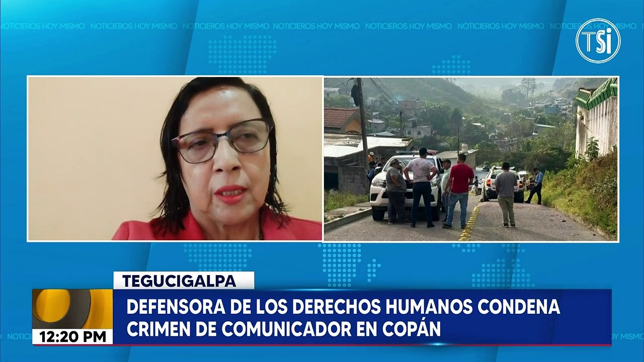 Defensores de los derechos humanos condenan crimen de comunicador en Copán