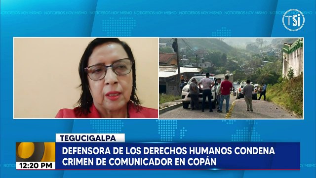 Defensores de los derechos humanos condenan crimen de comunicador en Copán