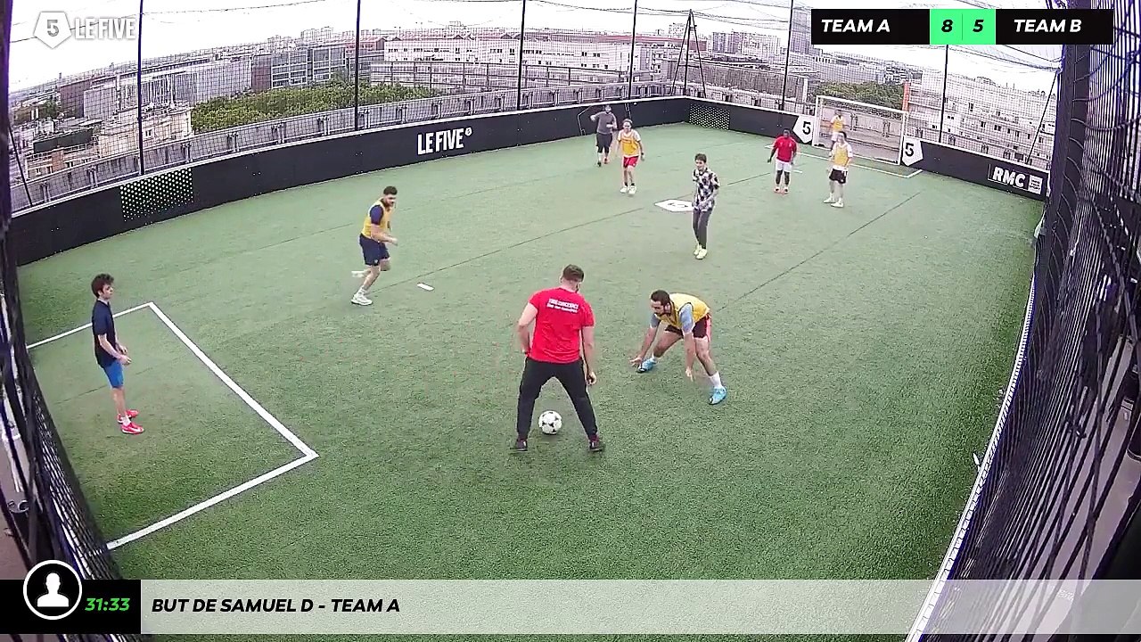 But de Samuel D - Team A
