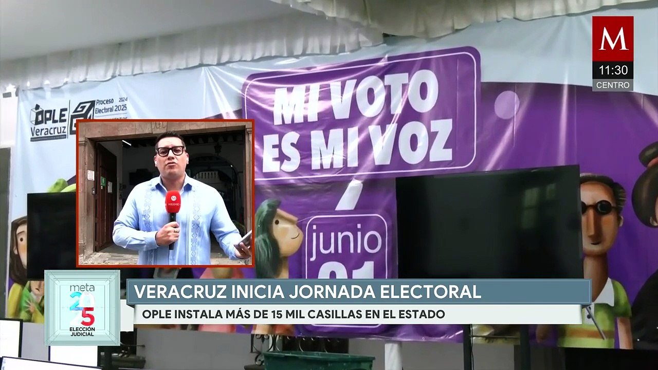En Veracruz se dan dos elecciones a la par: elección judicial y elección municipal