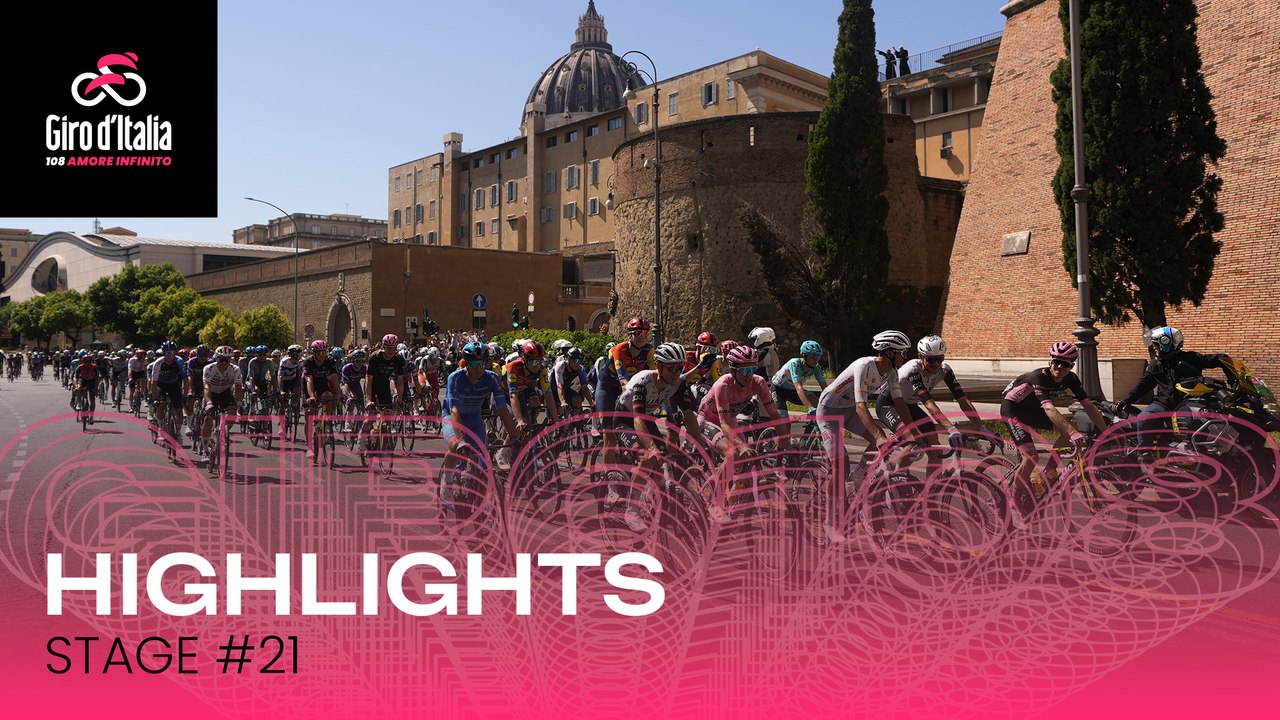 Giro d'Italia 2025 | Stage 21: Highlights