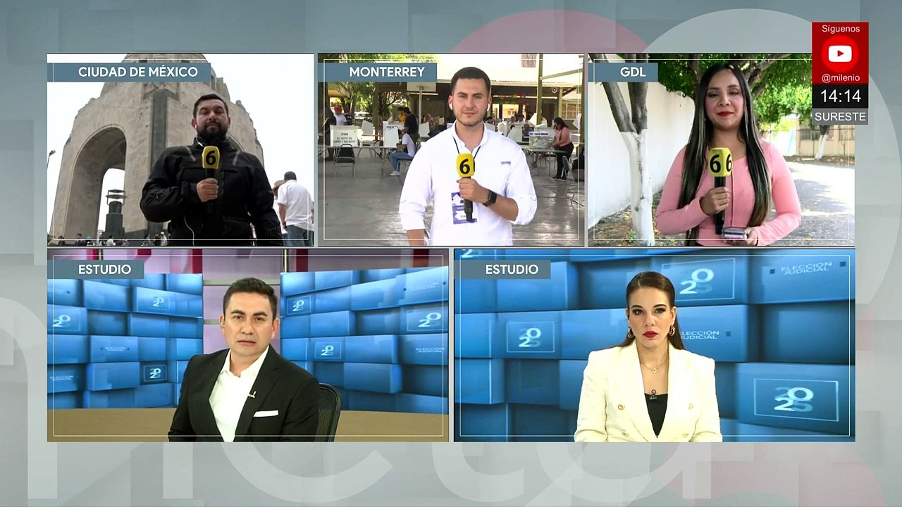 Realizan mitin contra la elección judicial en el Monumento a la Revolución en CdMx