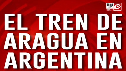 El tren de Aragua en Argentina: mega operativo antiterrorista para capturar al "Yiyi"