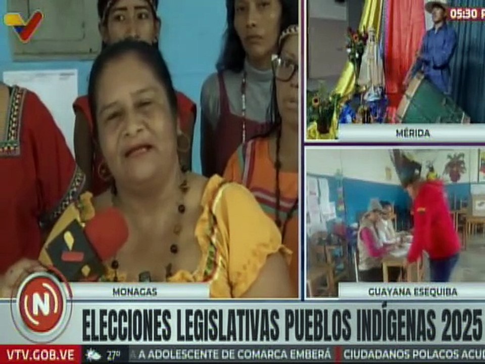 Monagas | Pueblos originarios invitan a participar en las elecciones legislativas 2025