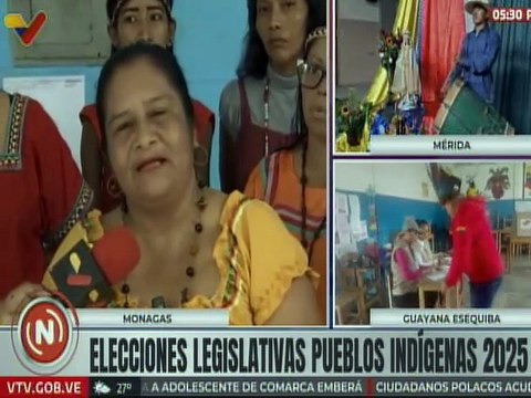 Monagas | Pueblos originarios invitan a participar en las elecciones legislativas 2025