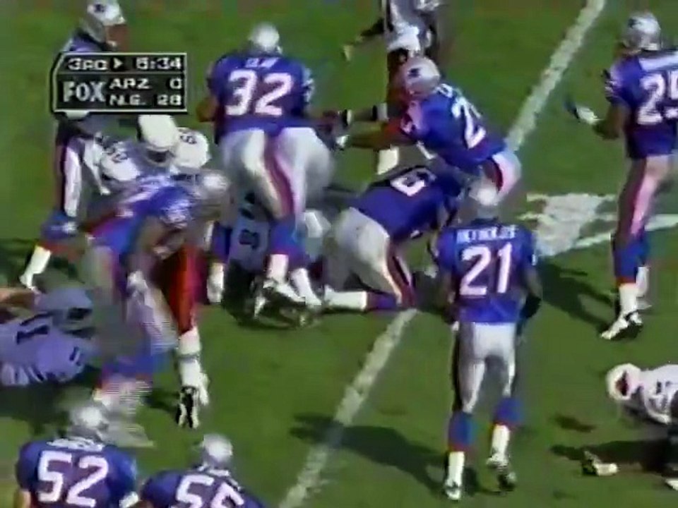 Arizona Cardinals at New England Patriots - 2.Half ( 1996 Week 03 )