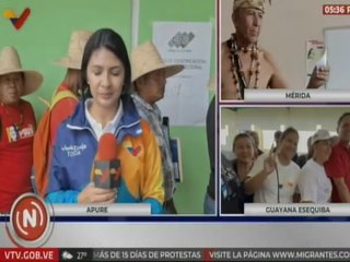 Apure | Comunidades indígenas continúan participando en las elecciones legislativas 2025