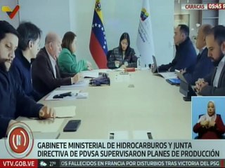 Ministra Delcy Rodríguez evalúa avances de los planes de producción nacional