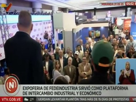 Expo Fedeindustria 2025 impulsa el crecimiento económico de Venezuela