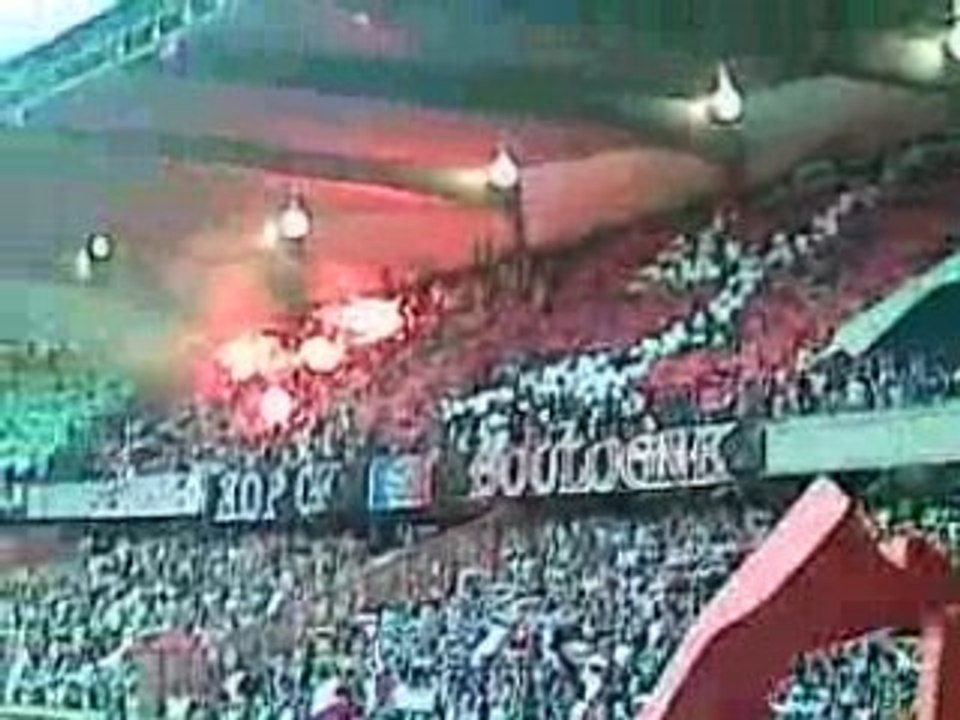 Tifo entrée PSG ASSE