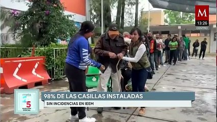 Con sesión del IEEM, arranca jornada electoral en Edomex
