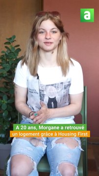 A 20 ans, Morgane Verviers a retrouvé un logement grâce au programme Housing First
